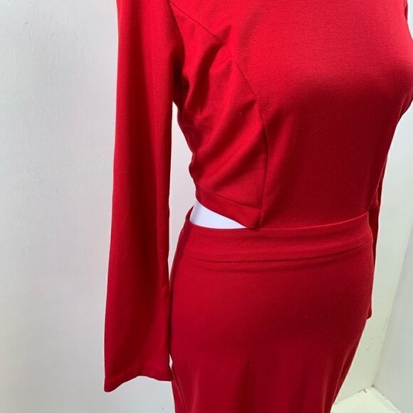 Amanda Uprichard Red Minka Dress Size S - Picture 6 of 10